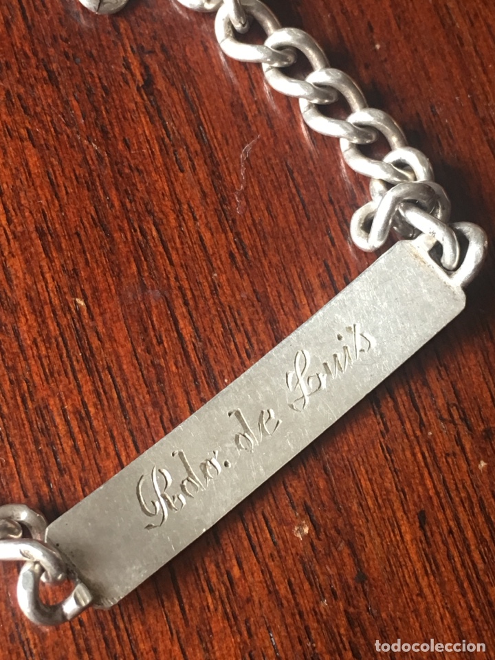 Joyeria: Pulsera de plata maciza Amparo/Luis - Foto 3