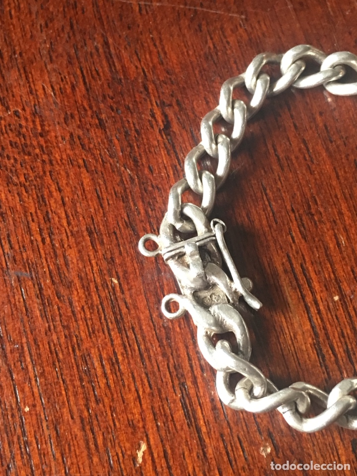 Joyeria: Pulsera de plata maciza Amparo/Luis - Foto 5