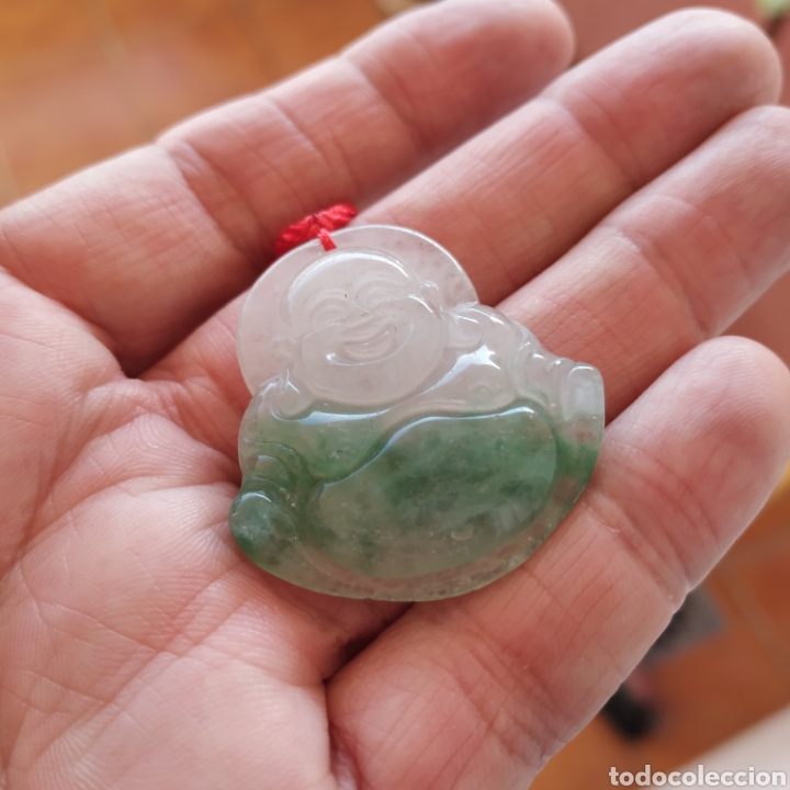 Joyeria: Colgante buda de jade de gran calidad - Foto 2