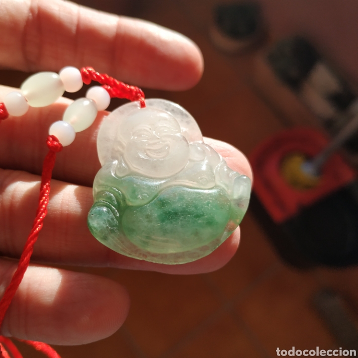 Joyeria: Colgante buda de jade de gran calidad - Foto 4