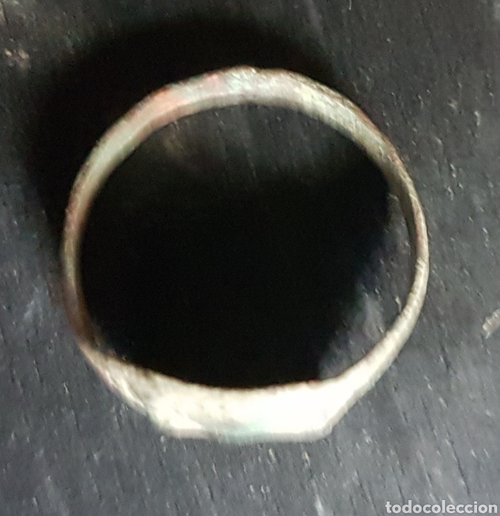 Joyeria: Antiguo anillo cobre a&ntilde;os 20 - Foto 2