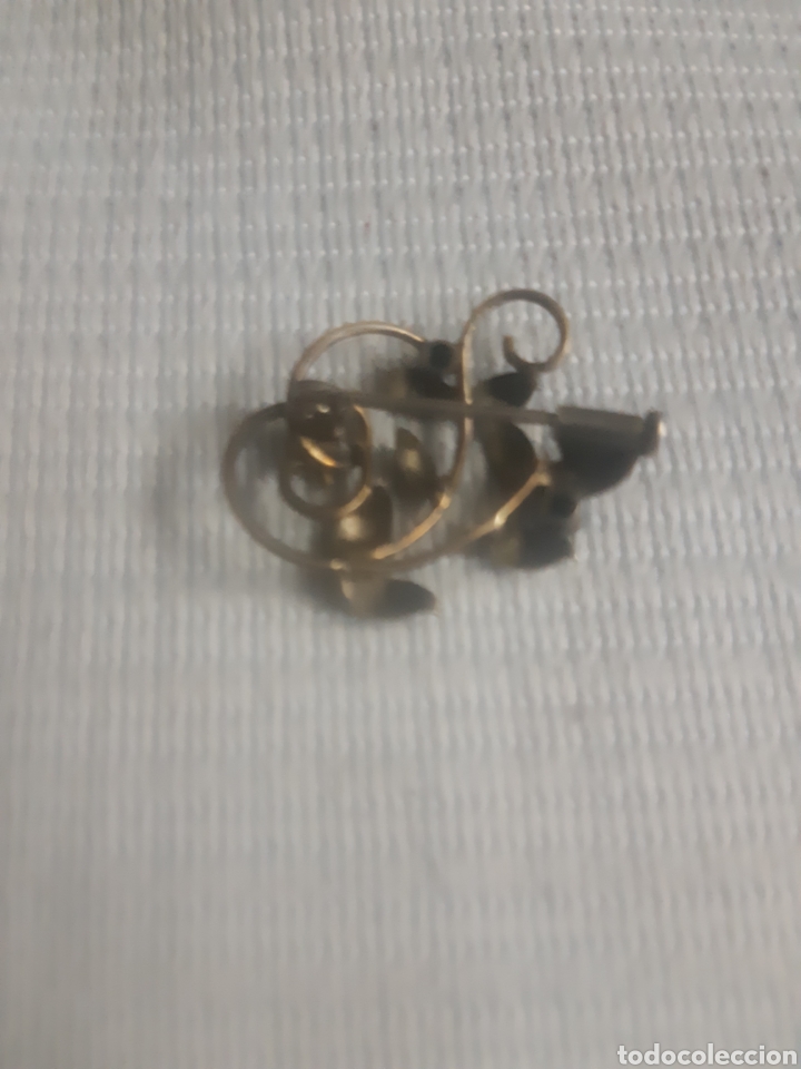 Joyeria: BROCHE PLATA , LAMINADO ORO - Foto 2