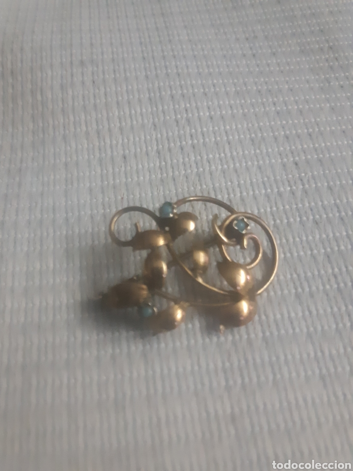 Joyeria: BROCHE PLATA , LAMINADO ORO - Foto 1