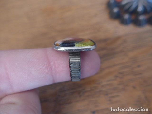 Joyeria: Antiguo gran broche de plata ? y anillo, a estudiar - Foto 9