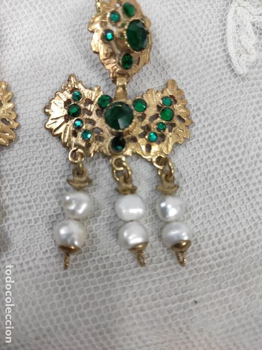 Joyeria: Pendientes de barquillo, con chorretes. - Foto 5