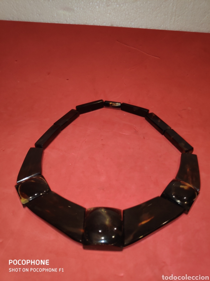 Joyeria: Conjunto gargantilla y pulsera en Carey - Foto 3