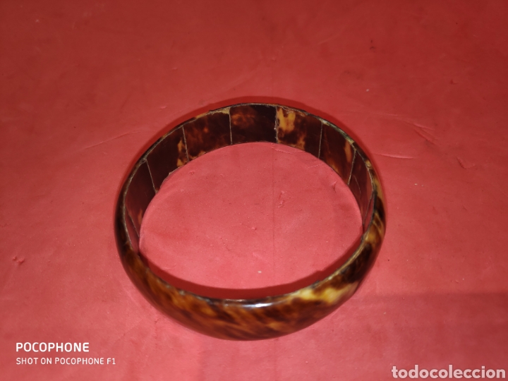 Joyeria: Conjunto gargantilla y pulsera en Carey - Foto 4