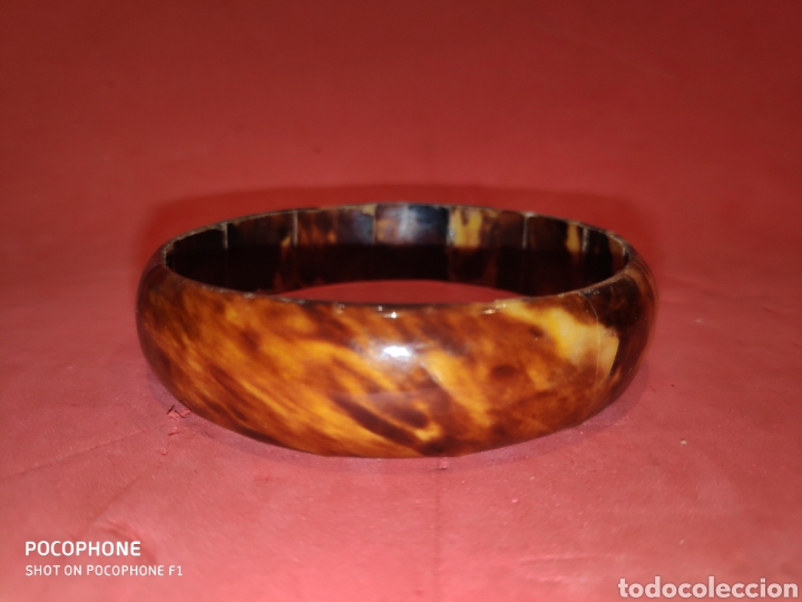 Joyeria: Conjunto gargantilla y pulsera en Carey - Foto 5