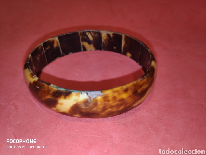 Joyeria: Conjunto gargantilla y pulsera en Carey - Foto 6