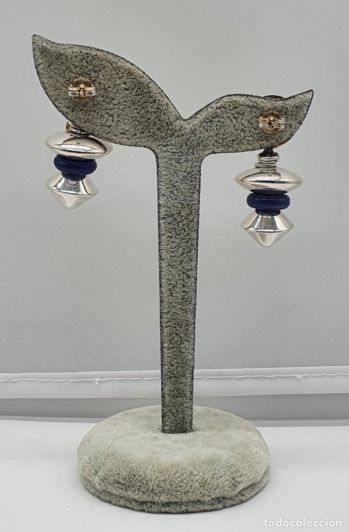 Joyeria: Originales pendientes de dise&ntilde;o en plata de ley 925 . - Foto 3