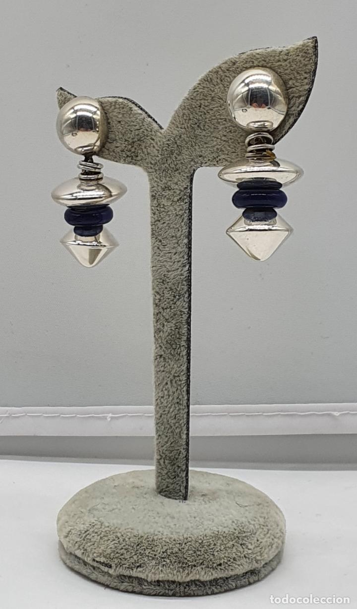 Joyeria: Originales pendientes de dise&ntilde;o en plata de ley 925 . - Foto 4