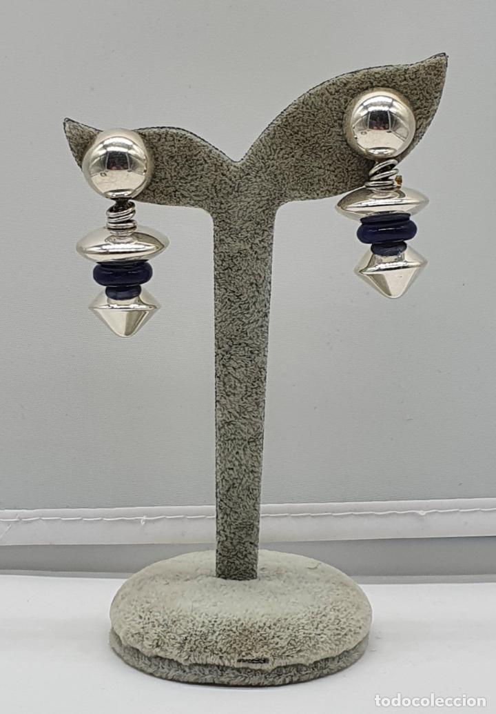 Joyeria: Originales pendientes de dise&ntilde;o en plata de ley 925 . - Foto 5