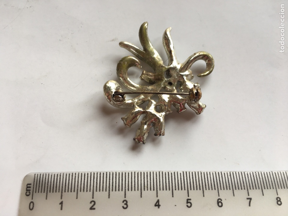 Joyeria: BROCHE. ALFILER. RAMO DE FLORES. - Foto 2
