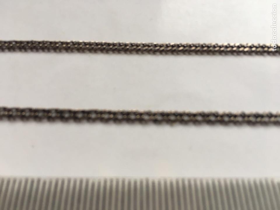 Joyeria: CANEDILLA. ESLABONES DE MALLA. LONGITUD 45 CM. - Foto 2