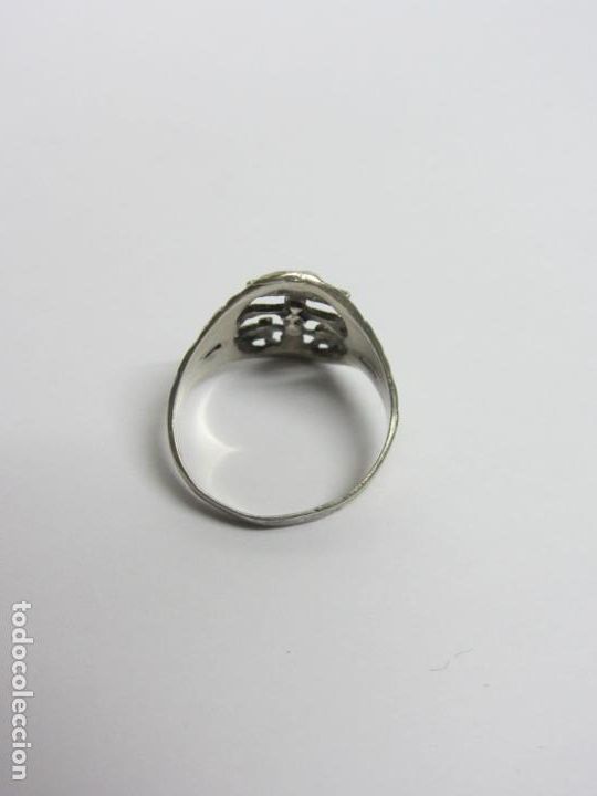 Joyeria: Anillo de la cruz de Caravaca en plata de ley - Foto 4