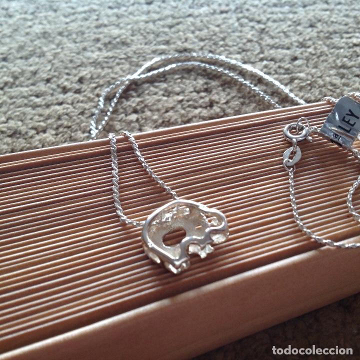 Joyeria: GARGANTILLA DE PLATA DE 925 CON ELEFANTE DE LA SUERTE. - Foto 4