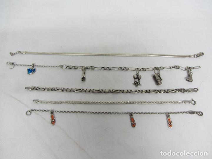 Joyeria: 5 Pulseras en plata de ley - Foto 1