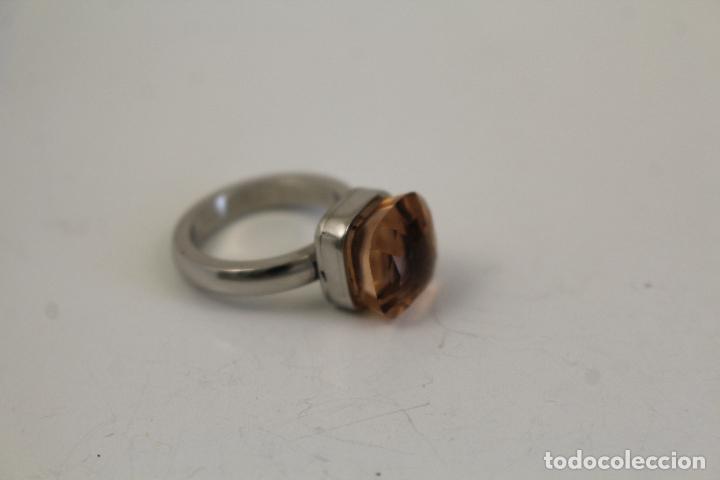 Joyeria: ANILLO PLATA 925 Y TOPACIO CITRINO - Foto 5