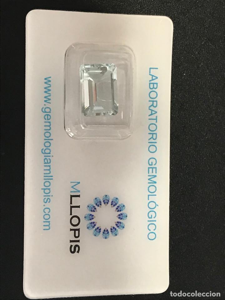 Joyeria: AGUAMARINA 6,73 ct. Certificada. Inversi&oacute;n - Foto 4