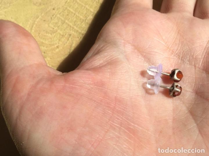 Joyeria: ANTIGUOS Y PEQUE&Ntilde;OS PENDIENTES DE PLATA Y &Aacute;MBAR NATURAL - Foto 11