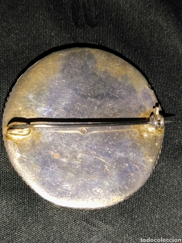 Joyeria: Bonito broche de plata y n&aacute;car. - Foto 3