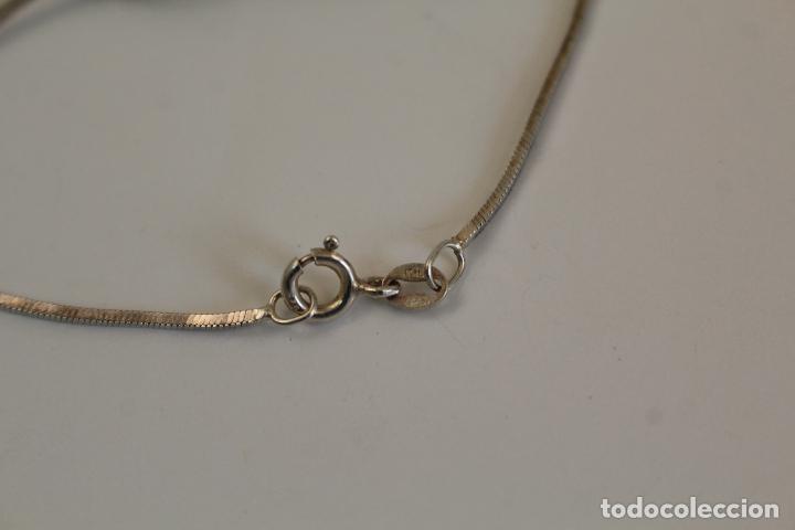 Joyeria: cruz y cadena de plata 925 y nacar - Foto 2