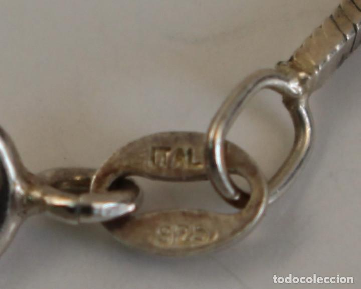 Joyeria: cruz y cadena de plata 925 y nacar - Foto 7