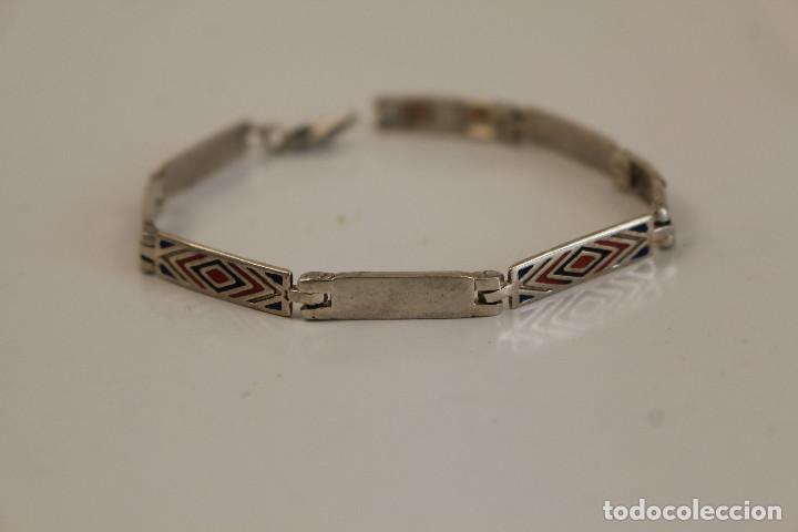 Joyeria: pulsera de plata 925 con esmaltes - Foto 1