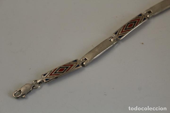 Joyeria: pulsera de plata 925 con esmaltes - Foto 7