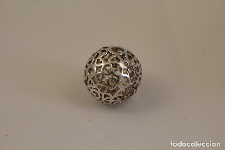 Joyeria: colgante bola plata de ley 925 - Foto 1