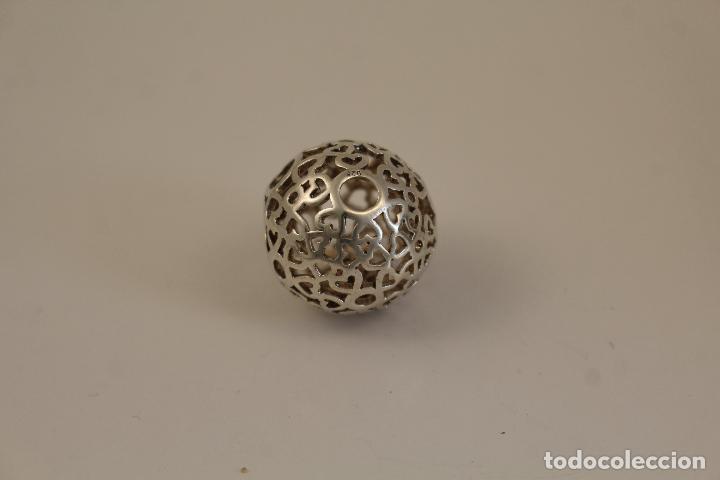 Joyeria: colgante bola plata de ley 925 - Foto 2