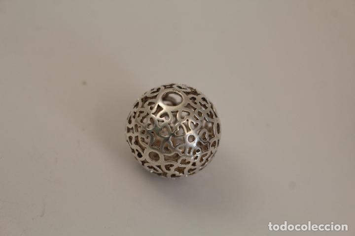 Joyeria: colgante bola plata de ley 925 - Foto 4