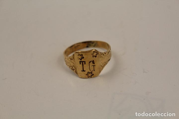 Joyeria: anillo chapado en oro - Foto 5
