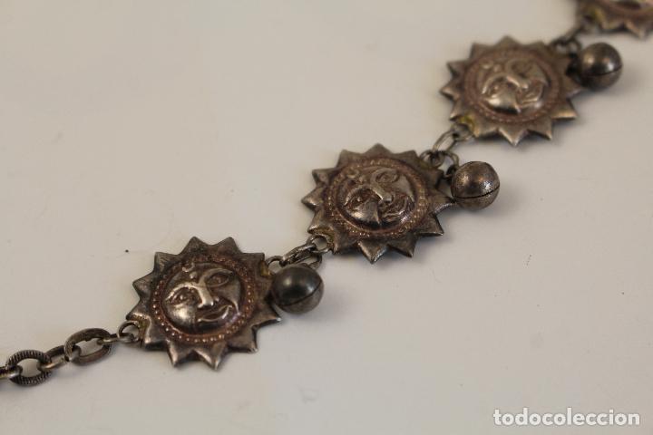 Joyeria: PULSERA  DE PLATA 925 CON SOLES Y CASCABELES - Foto 3