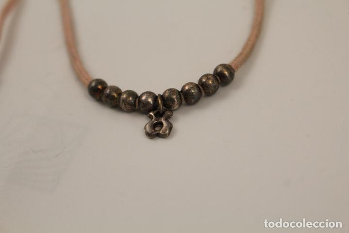 Joyeria: pulsera  y colar tous cord&oacute;n con cuentas de plata - Foto 5