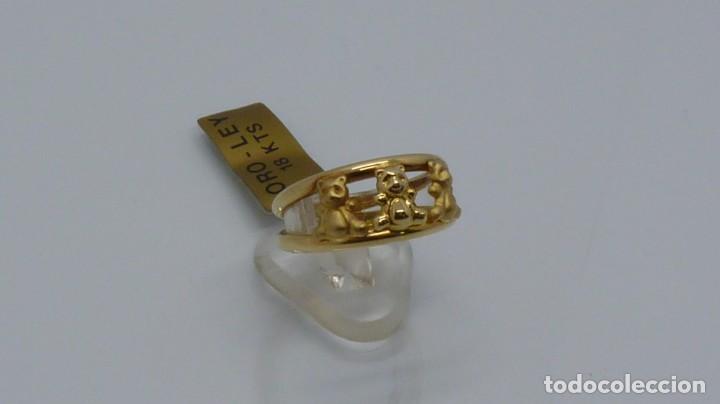 Joyeria: ANILLO OSITOS EN ORO DE 18 KLTS.(750MM) - Foto 3