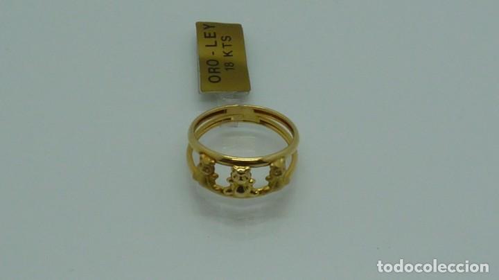 Joyeria: ANILLO OSITOS EN ORO DE 18 KLTS.(750MM) - Foto 5