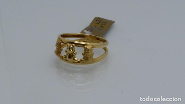 Joyeria: ANILLO OSITOS EN ORO DE 18 KLTS.(750MM) - Foto 7