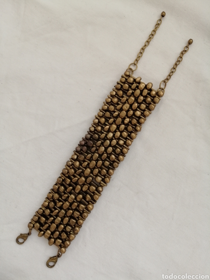 Joyeria: Antiguo Brazalete de Bronce - Foto 2