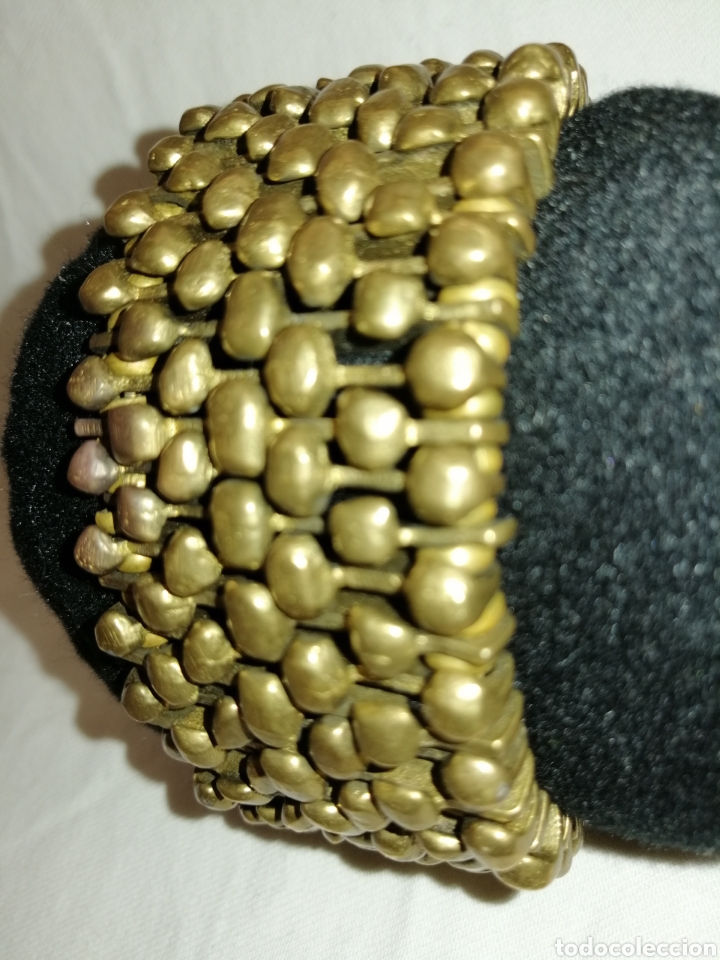 Joyeria: Antiguo Brazalete de Bronce - Foto 3