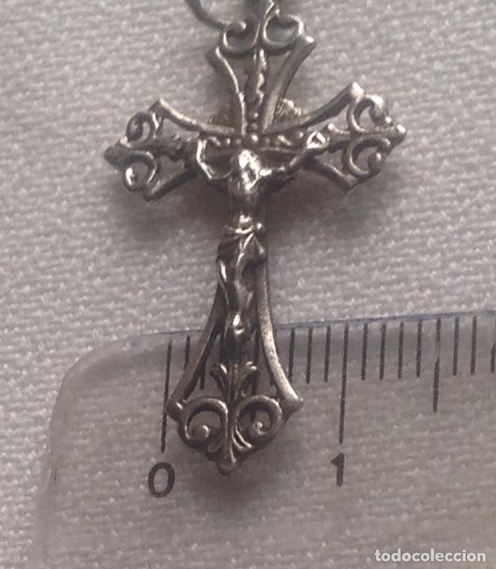 Joyeria: CRUCIFIJO ANTIGUO DE PLATA - Foto 10