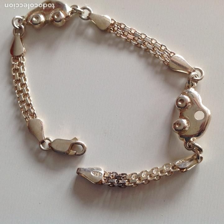 Joyeria: PULSERA DE PLATA. COCHES. VINTAGE - Foto 1
