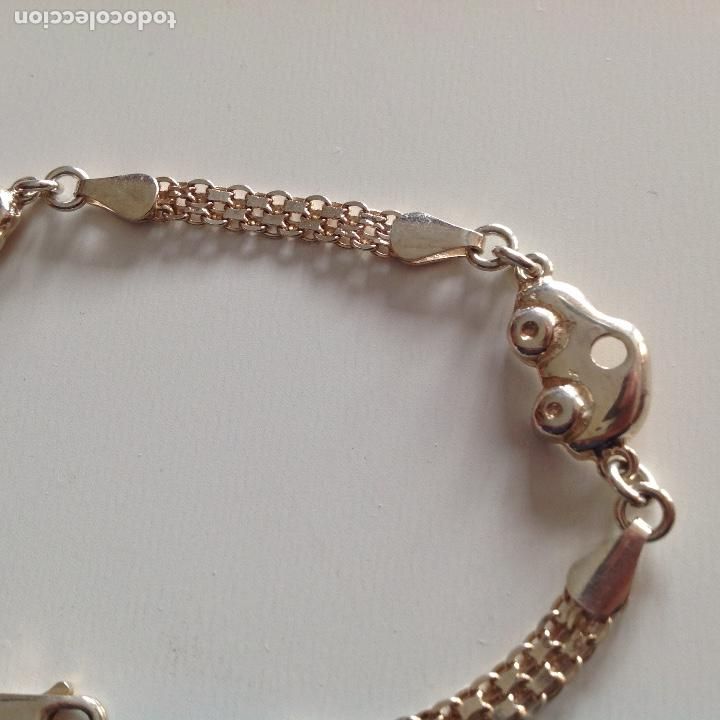Joyeria: PULSERA DE PLATA. COCHES. VINTAGE - Foto 2