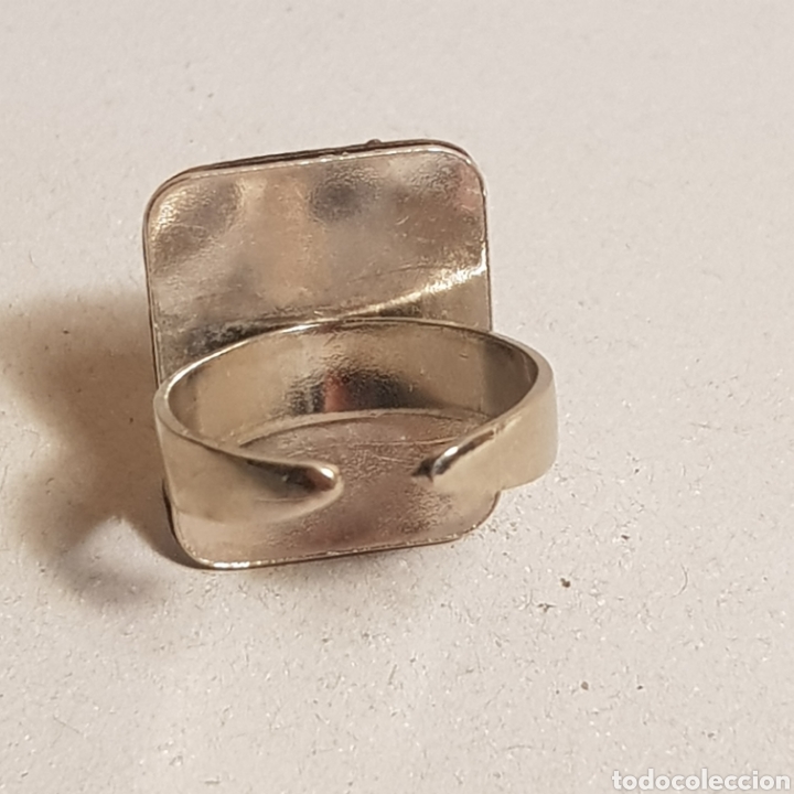 Joyeria: ANTIGUO ANILLO ESMALTADO - Foto 3