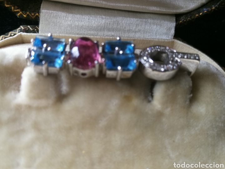 Joyeria: Colgante artdeco oro blanco - Foto 2