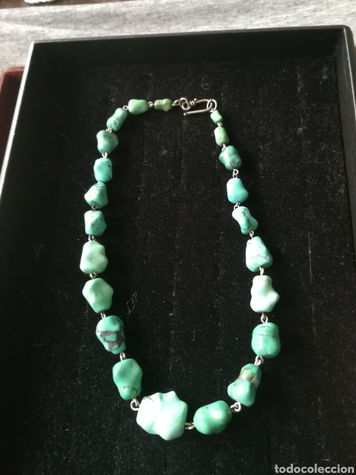 Joyeria: Collar turquesas barrocas - Foto 2