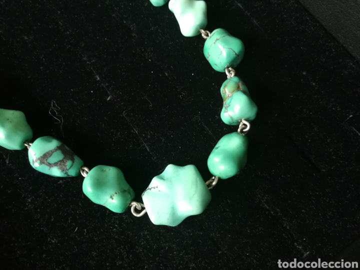 Joyeria: Collar turquesas barrocas - Foto 3