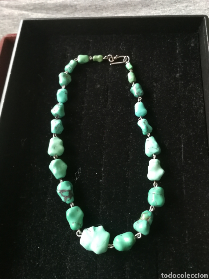 Joyeria: Collar turquesas barrocas - Foto 1