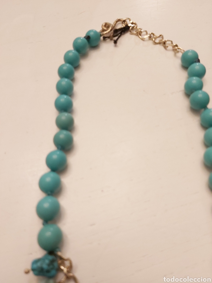 Joyeria: Conjunto de collar y pulsera de turquesas. - Foto 3