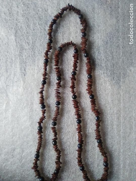 Joyeria: Antiguo collar de semillas Asia - Foto 1